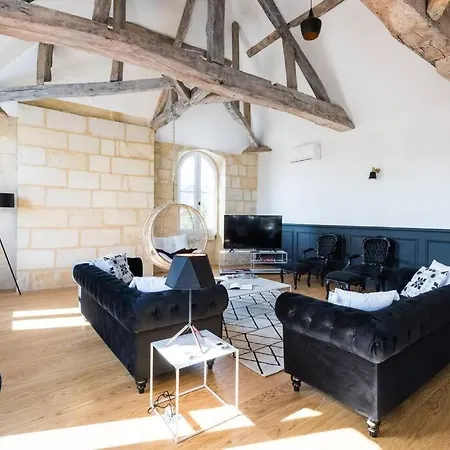 Daire Magnifique Loft Type Boutique A Libourne